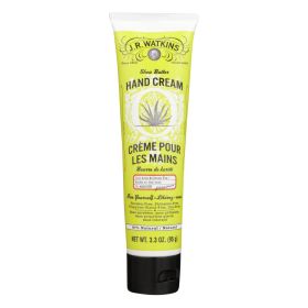 J.R. Watkins - Hand Cream Aloe And Green Tea - Case Of 3 - 3.3 Fz