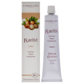 Shea Butter Nourishing Hand Cream By Lerbolario For Unisex - 1.18 Oz Cream