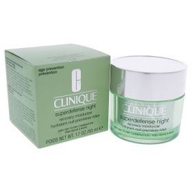Superdefense Night Recovery Moisturizer By Clinique For Unisex - 1.7 Oz Moisturizer