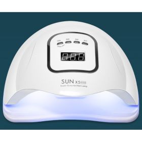 Nail polish quick-drying nail polish glue baking lamp dryer (Option: White-EU)