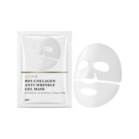 EELHOE Collagen Mask (Bag) Collagen Essence Gently Nourishes And Softens The Facial Skin, Hydrating And Moisturizing (Option: 1pc-58g-4.7*7.1*0.39inch)