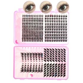 A Multi-style Hybrid False Eyelash Extension Set, The False Eyelashes Are Easy To Wear And Apply, Creating The Perfect Eye Makeup False Eyelashes (Option: Style1)