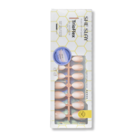 Sheslay Ombre Trio Flex | Pre-Colored Press-On Nail Extensions (Variation Value 2: Ombre-Creamy Petal)