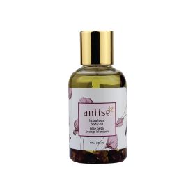 Luxurious Rose Petal Body Oil With Natural Oils (Variation Value 1: Orange Blossom)