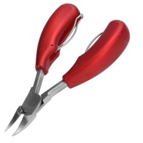 Podiatrist's Special Toenail Clippers For The Elderly With Thick Toenails (Option: Red)